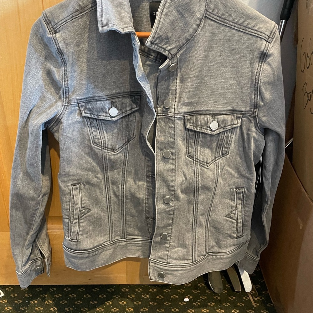 Liverpool gray jean jacket